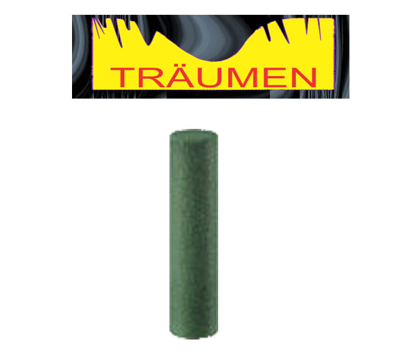 Green rubber polisher, green rubber cylinder, traumen, Gr06